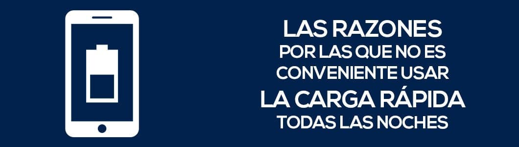 “Mi móvil no carga”: Usar carga rápida todas las noches puede ser la razón