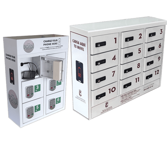 Taquillas de móviles para cargar móviles Taquillas para cargar móviles