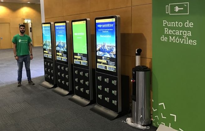 Chargeurs pour événements