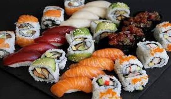 Sushi como tendencias gastronómicas