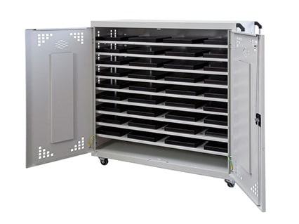 Battever Cabinet: carro de carga para tablets y ordenadores