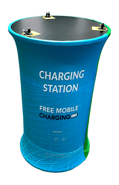 Stations fixes pour recharger des téléphones mobiles